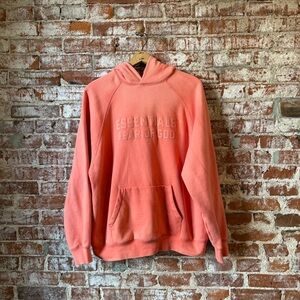 Fear of God Essentials Hoodie “Coral” - FW22